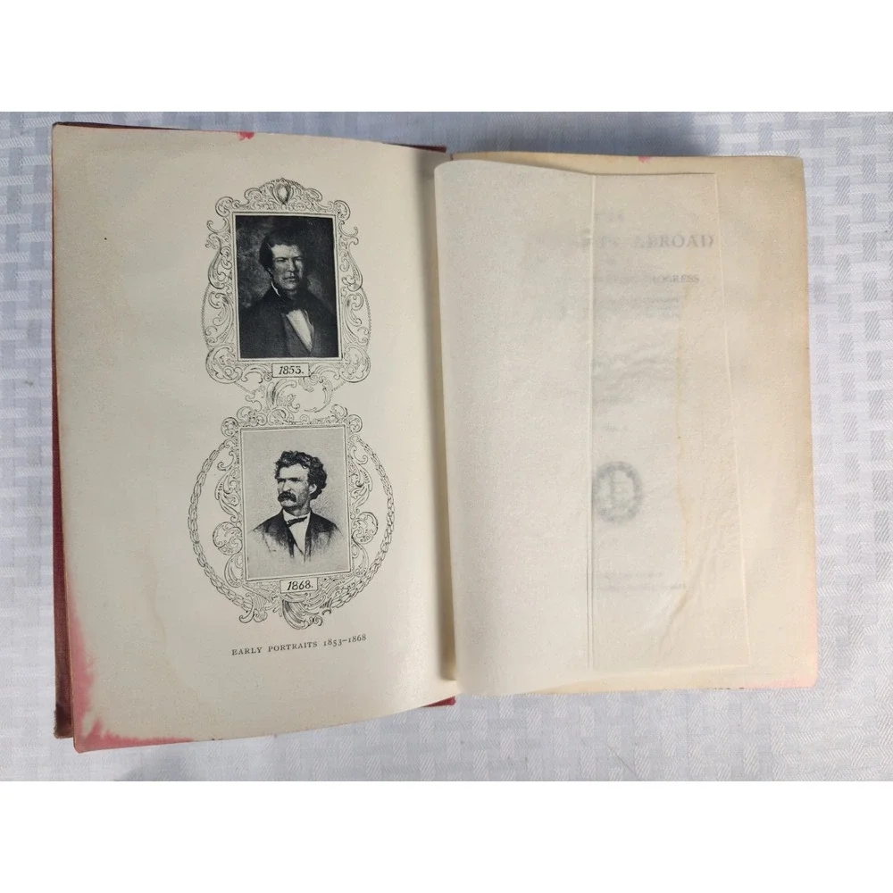 The Innocents Abroad  New Pilgrim's Progress by Mark Twain  1899